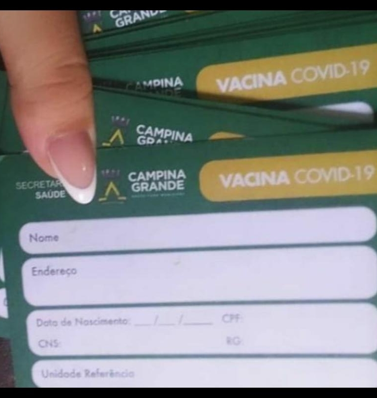 Secretaria de Saúde alerta população sobre venda de cartões de vacinação