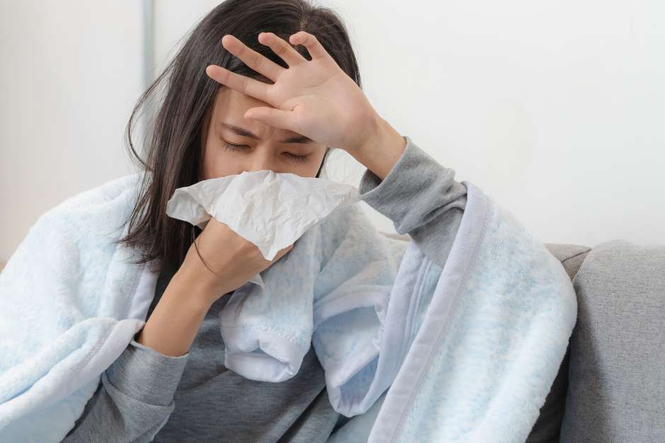 Sintomas da Covid podem se confundir com os de gripe e resfriado