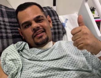 Após mais de dois meses internado, homem em tratamento contra AVC hemorrágico recebe alta do Hospital de Clínicas, em Campina Grande