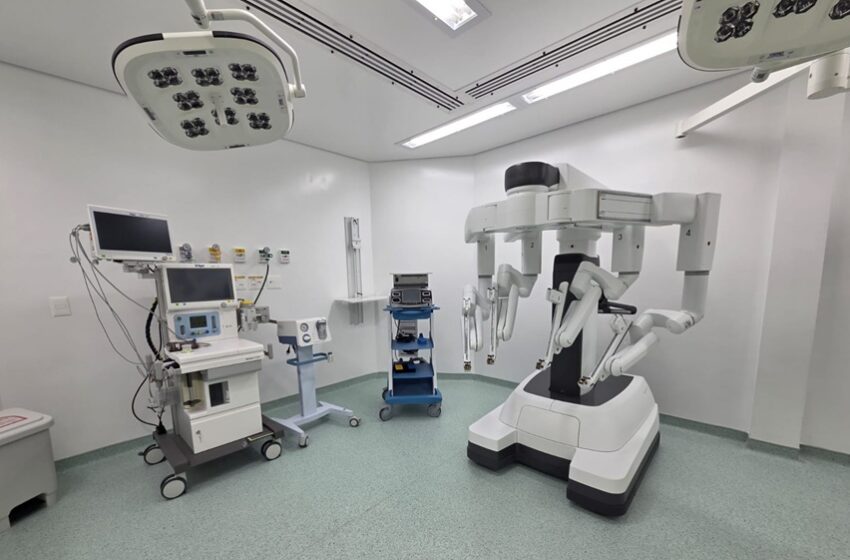  Hospital Unimed Bauru passa a contar com nova sala para cirurgia robótica