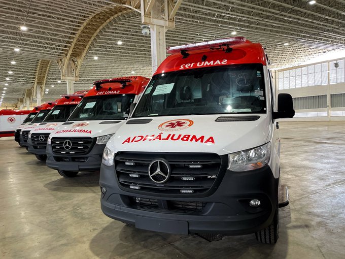 Na Paraíba, ministra da Saúde garante que até 2026 todos os municípios terão ambulâncias do Samu