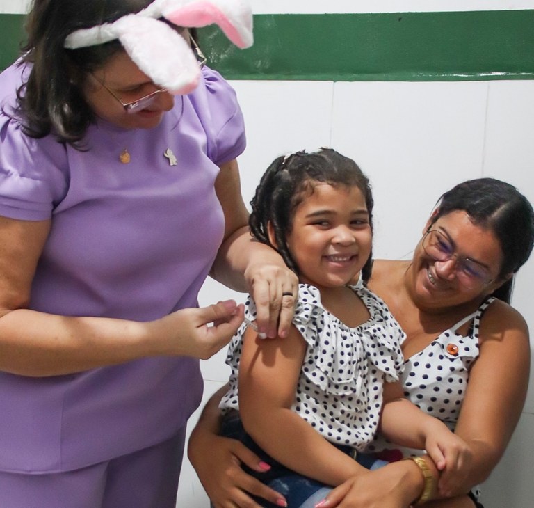 Paraíba aplica mais de 83 mil doses no Dia D de Multivacinação contra gripe e sarampo