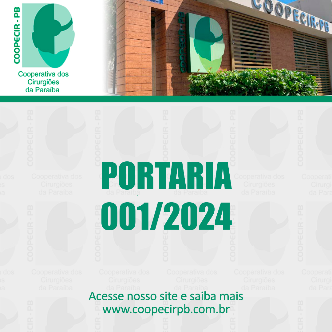 Portaria 001/2024