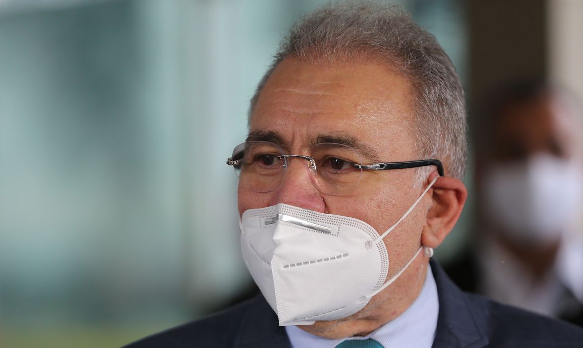 Ministro Marcelo Queiroga fala de vacinação contra varíola dos macacos