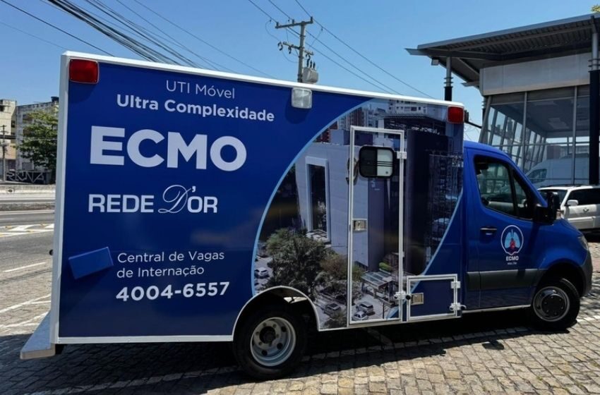  Rede D’Or investe em superambulância com suporte para ECMO 