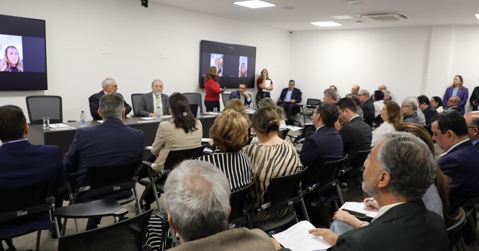  Conselheiros federais se reúnem com presidentes dos CRMs, em Brasília 