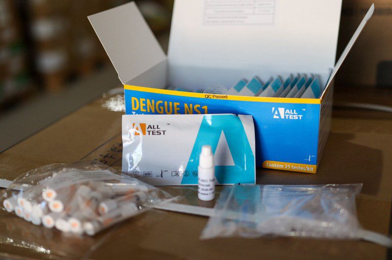 Mais de 37 mil testes rápidos de dengue são distribuídos em municípios da Paraíba